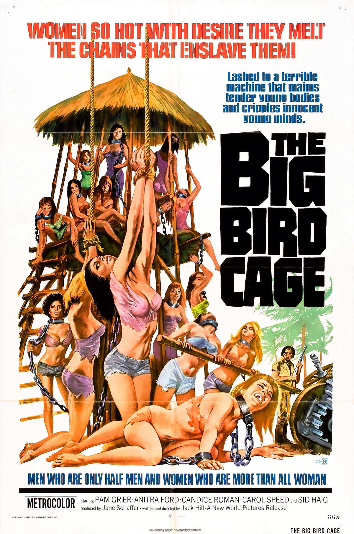 The Big Bird Cage Poster