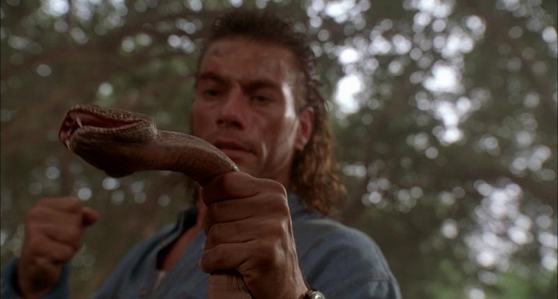 Screenshot from Hard Target with Jean Claude van Damme