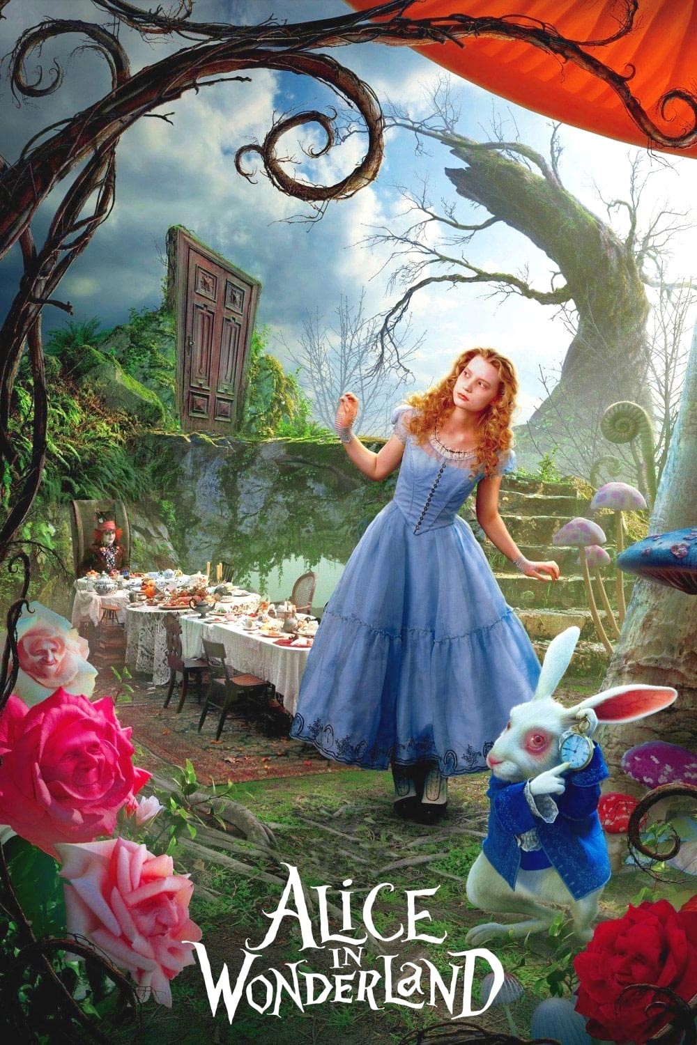 Alice In Wonderland (2010) Poster
