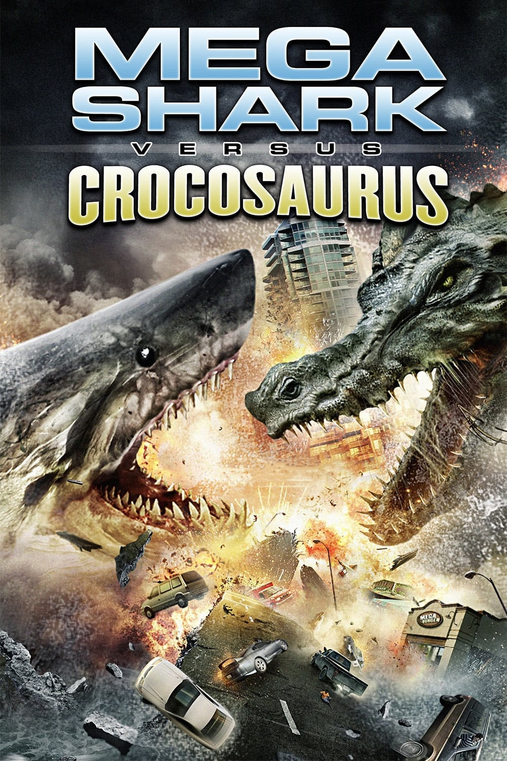 Mega Shark vs Crocosaurus poster
