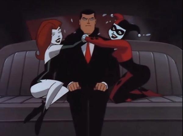 Harley Quinn and Poison Ivy in Batman - The Animated Series