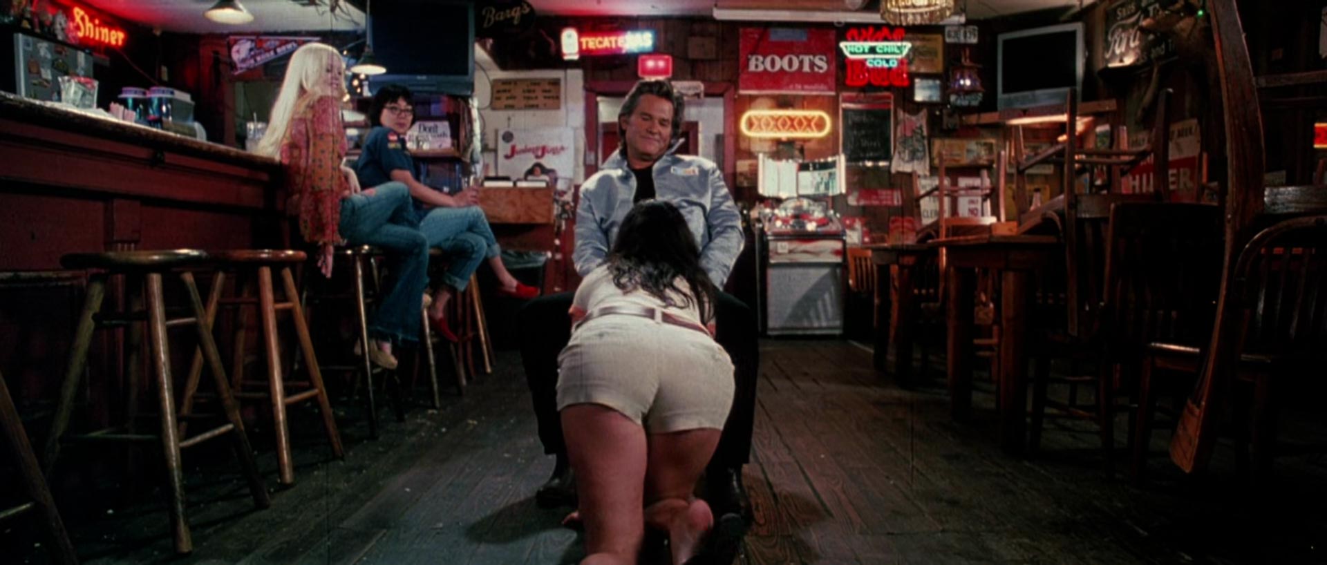 The lapdance from the missing reel from Death Proof