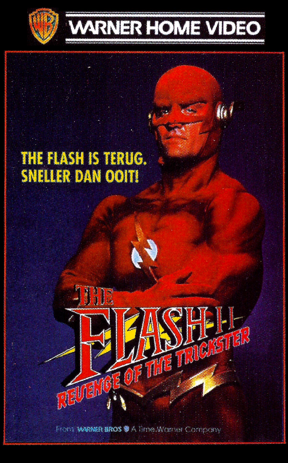 The Flash 2 Dutch VHS Cover
