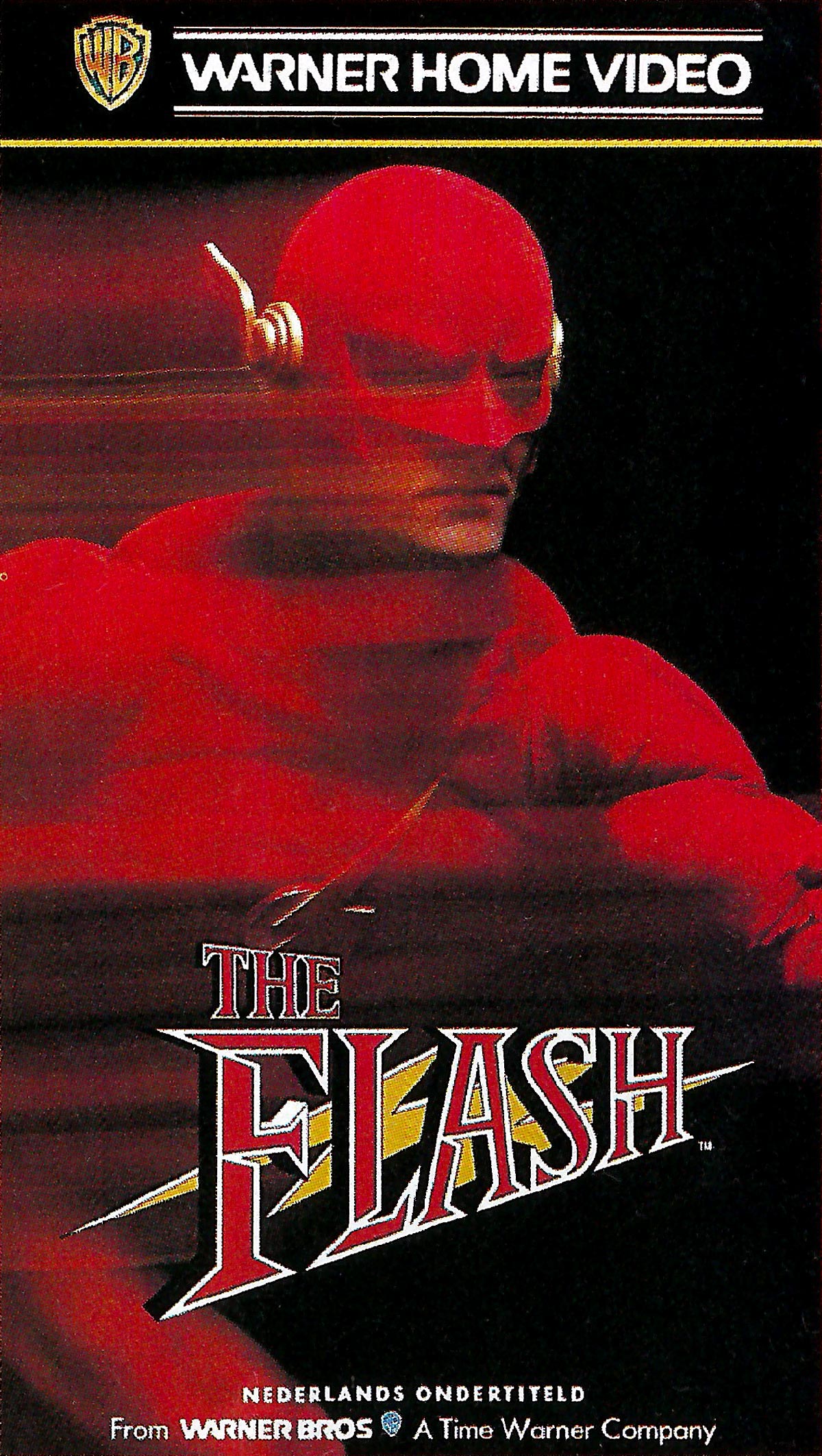 The Flash Dutch VHS Cover