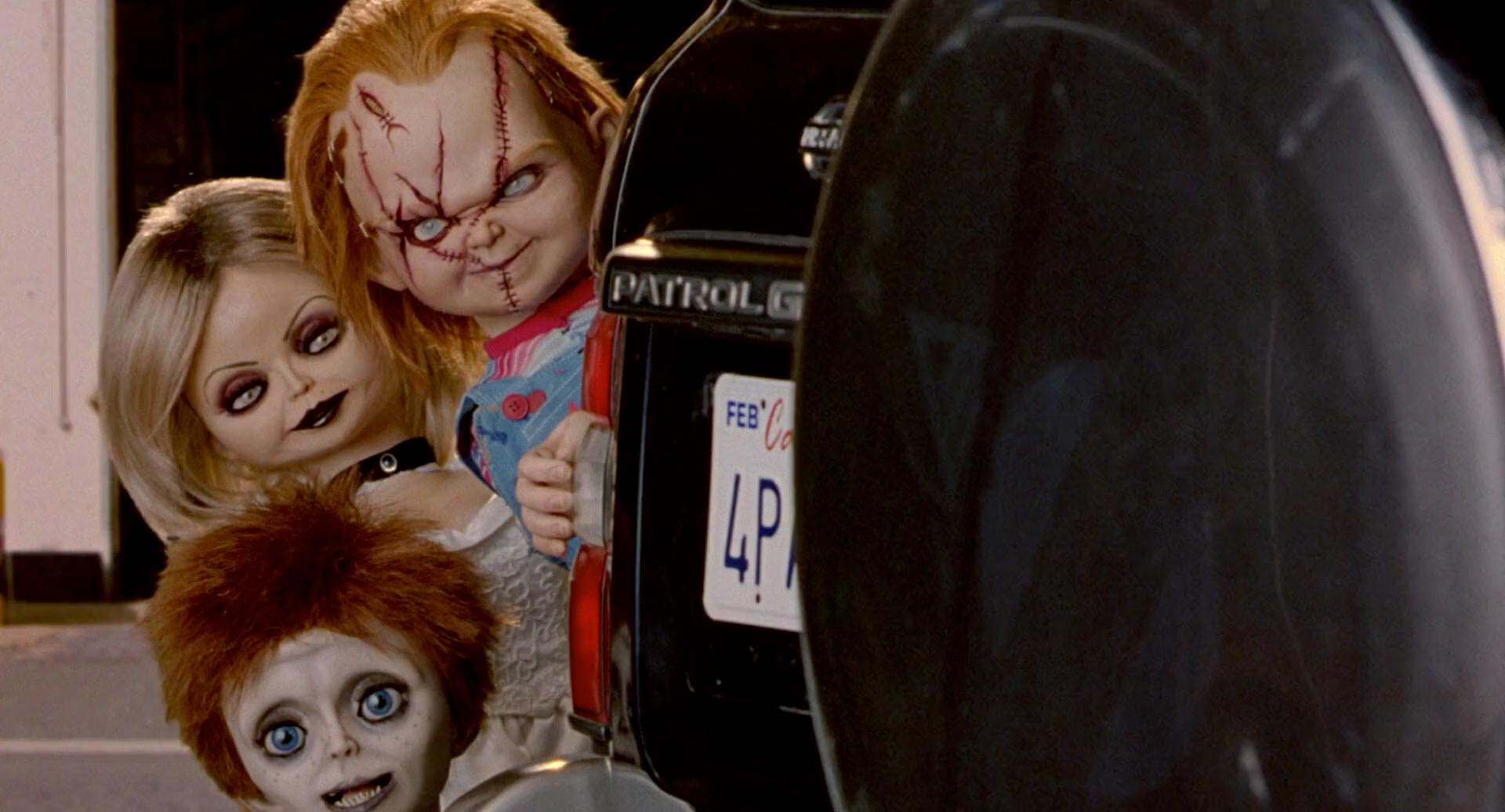 Chukcy, Tiffany and Glen/Glenda in Seed of Chucky