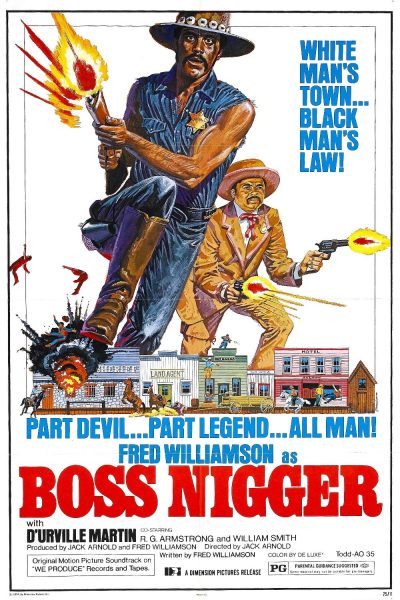 Boss Nigger Poster