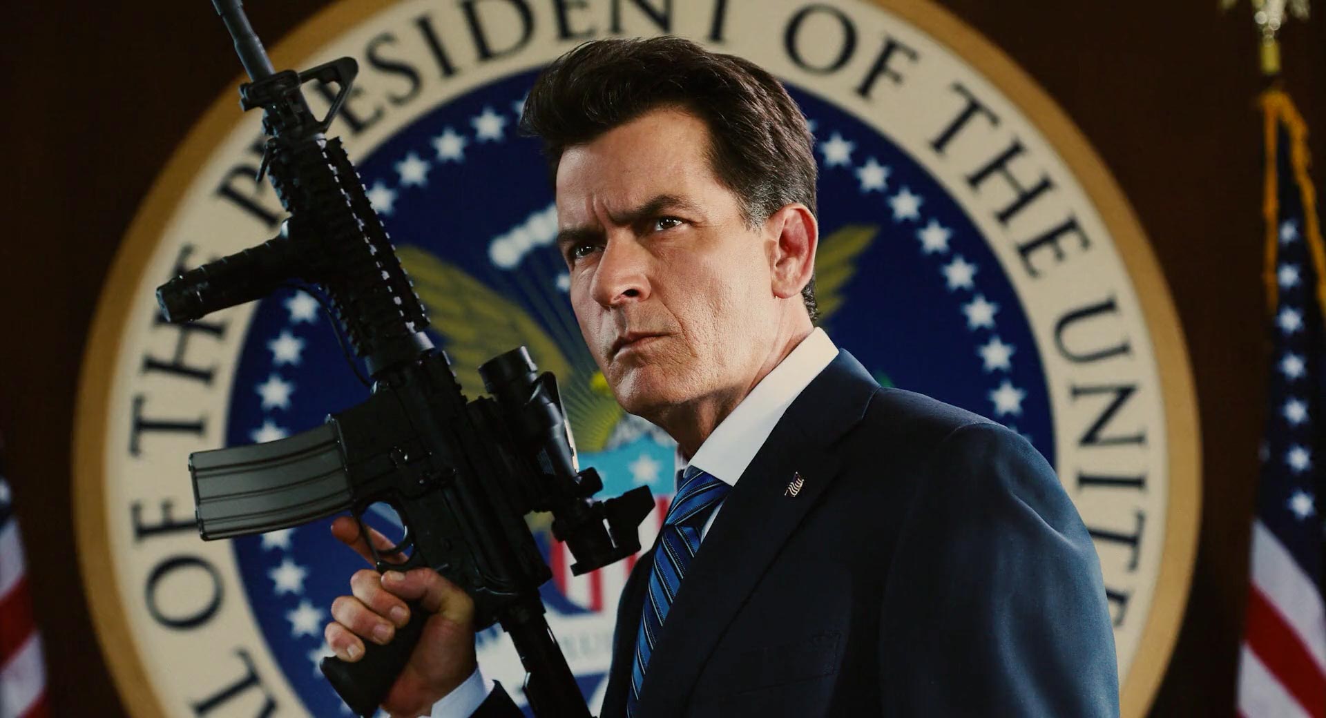 Charlie Sheen in Machete Kills