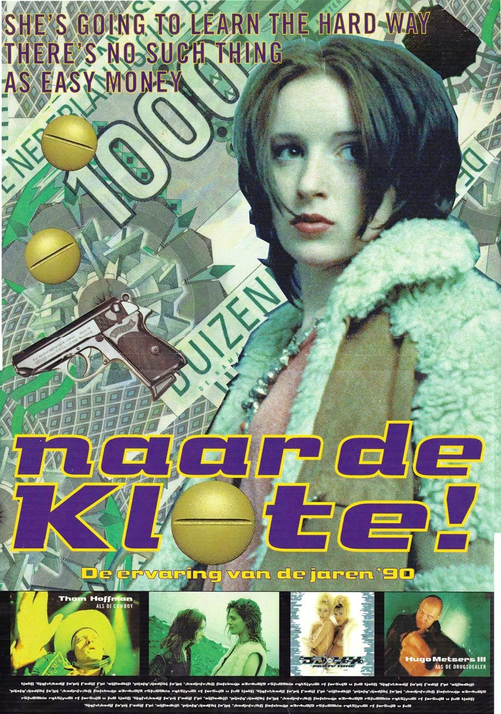 Naar de Klote poster