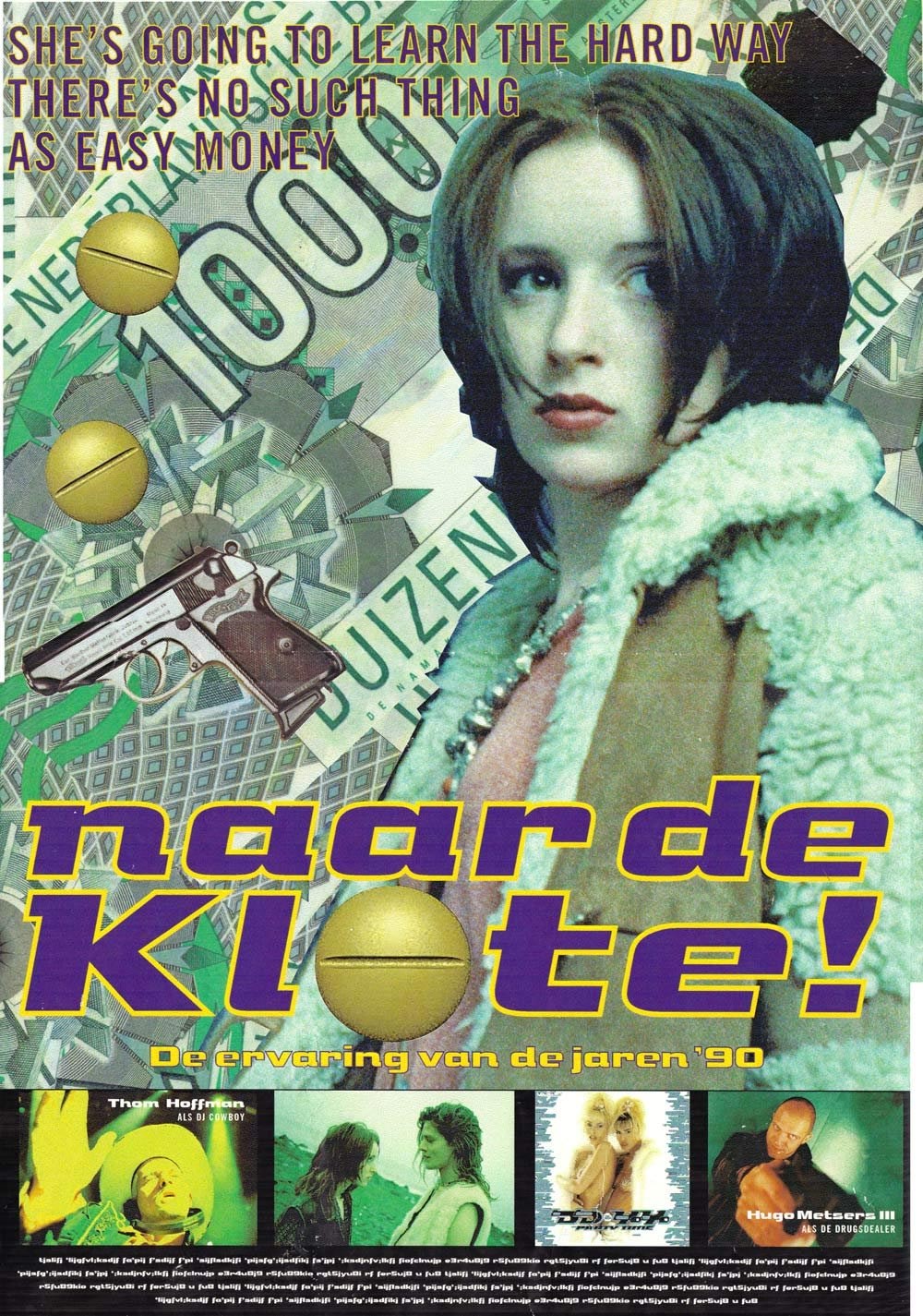 Naar de Klote poster