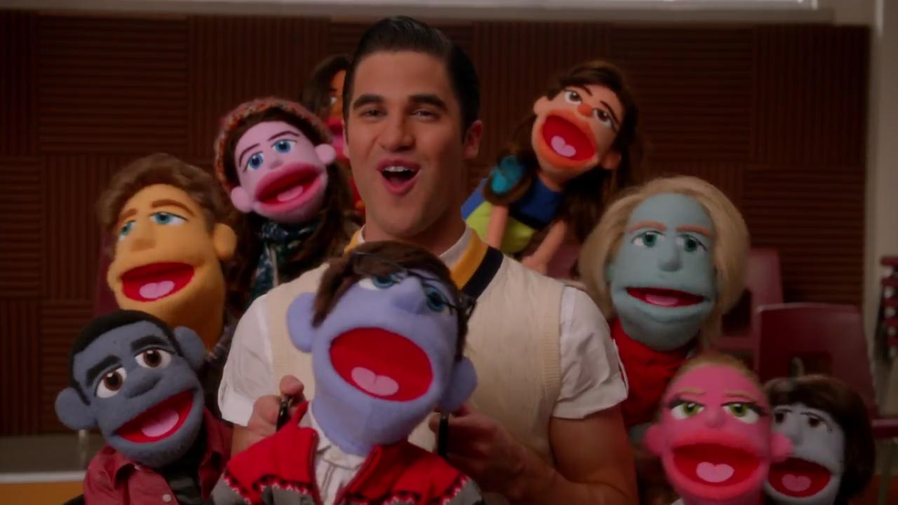 Glee muppets