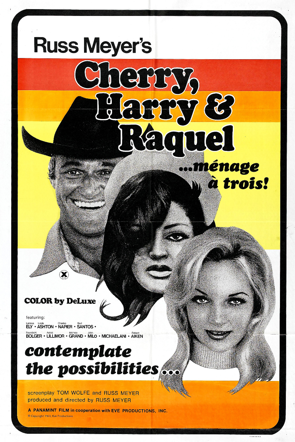 Cherry, Harry & Raquel! (1970) Poster
