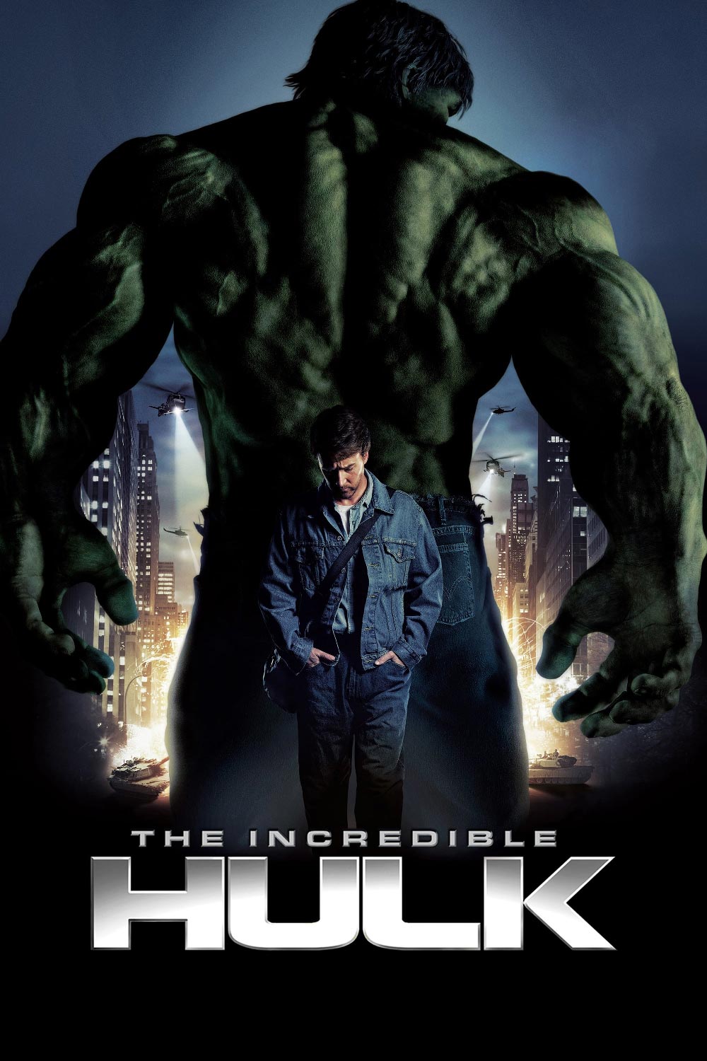 The Incredible Hulk (2008) poster