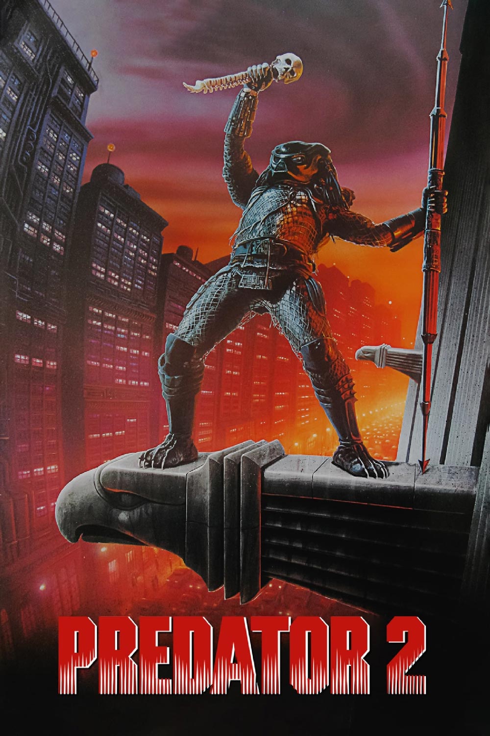 Predator 2 (1990) poster