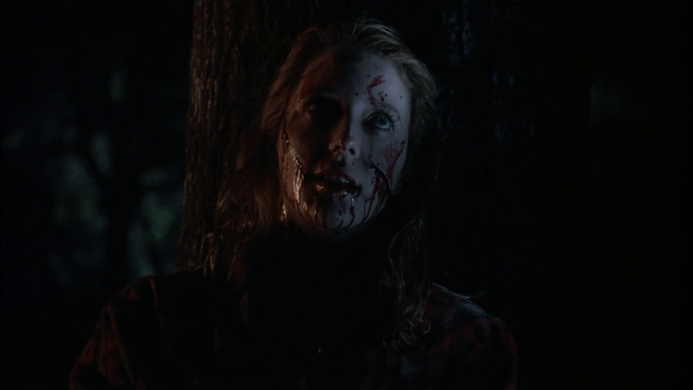 A happy camper in Jason Goes to Hell: The Final Friday