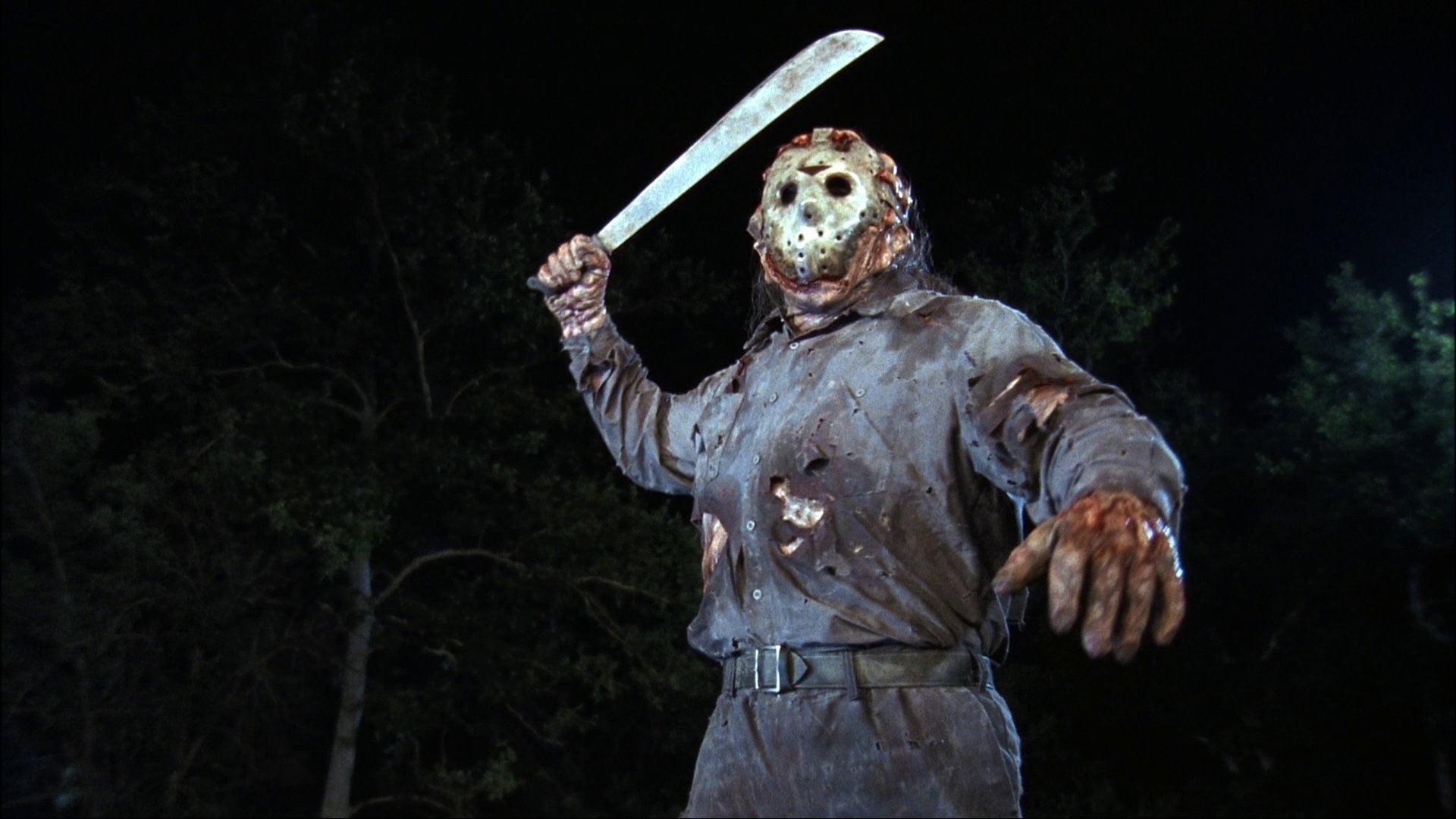 Kane Hodder as jason Voorhees in Jason Goes to Hell: The Final Friday