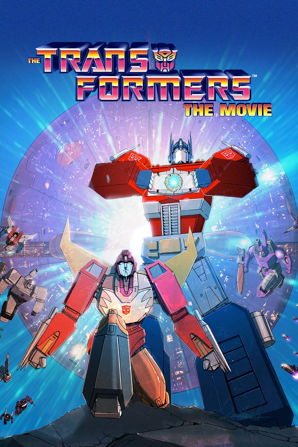 The Transformers: The Movie Poster