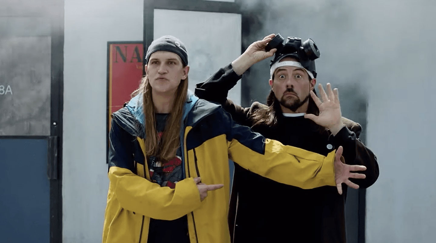 Kevin Smith and Jason Mewes in Jay and Silent Bob Reboot