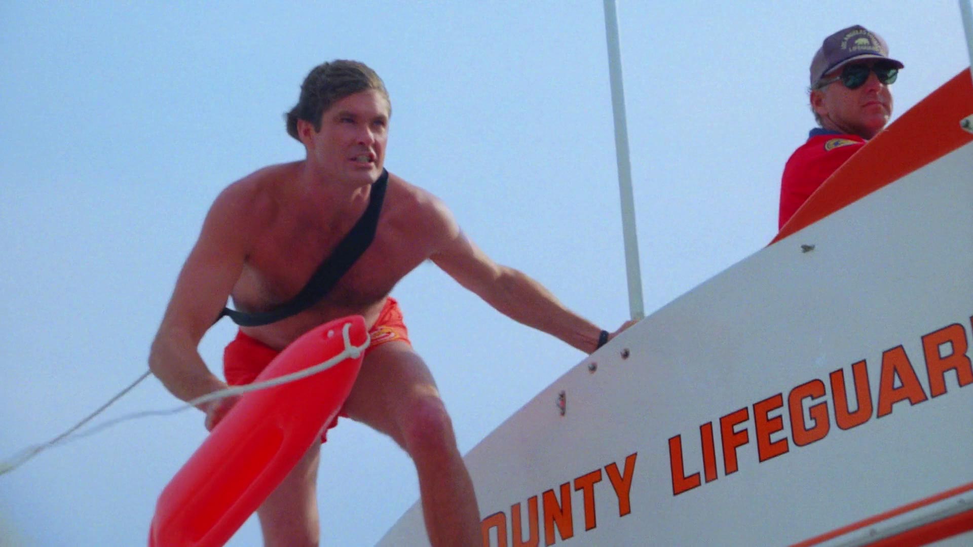 David Hasselhoff as Mitch Buchannon in Baywatch