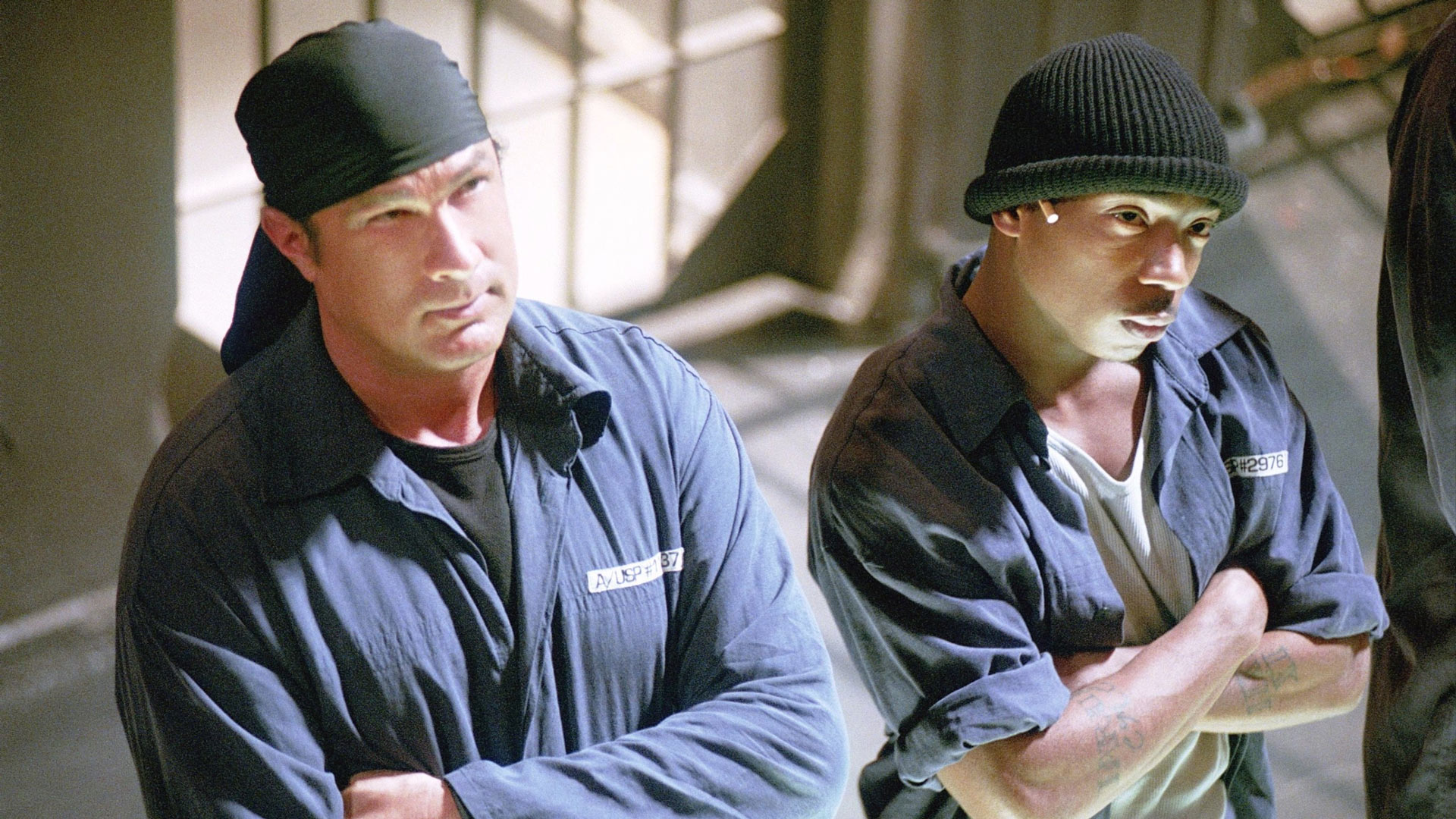 Steven Seagal and Ja-Rule in Half Past Dead