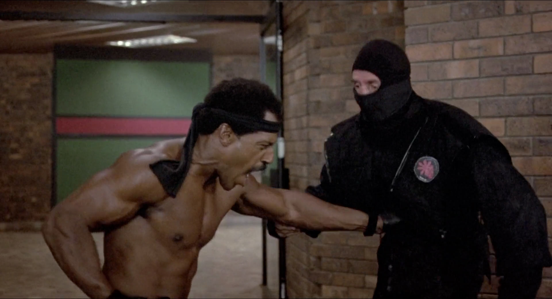 Steve James in American Ninja 2: The Confrontation