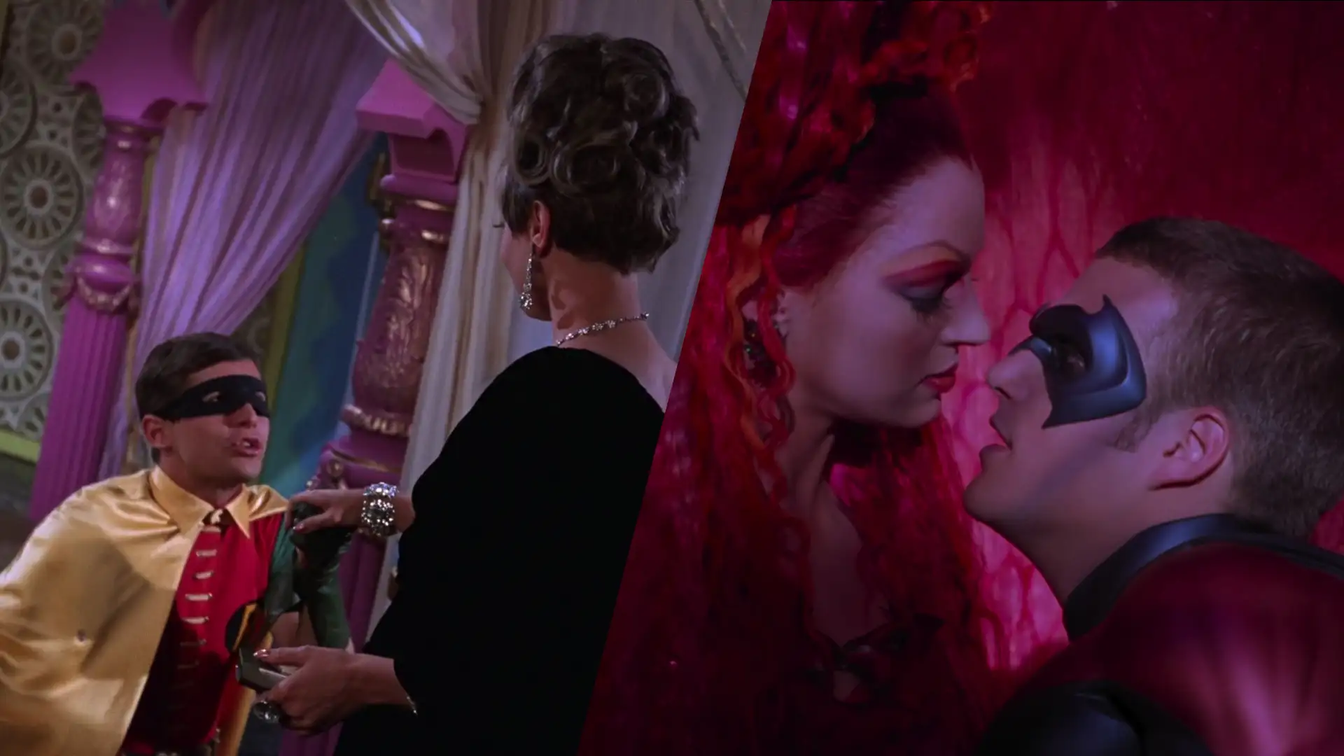 Robin is under the spell of a female villain