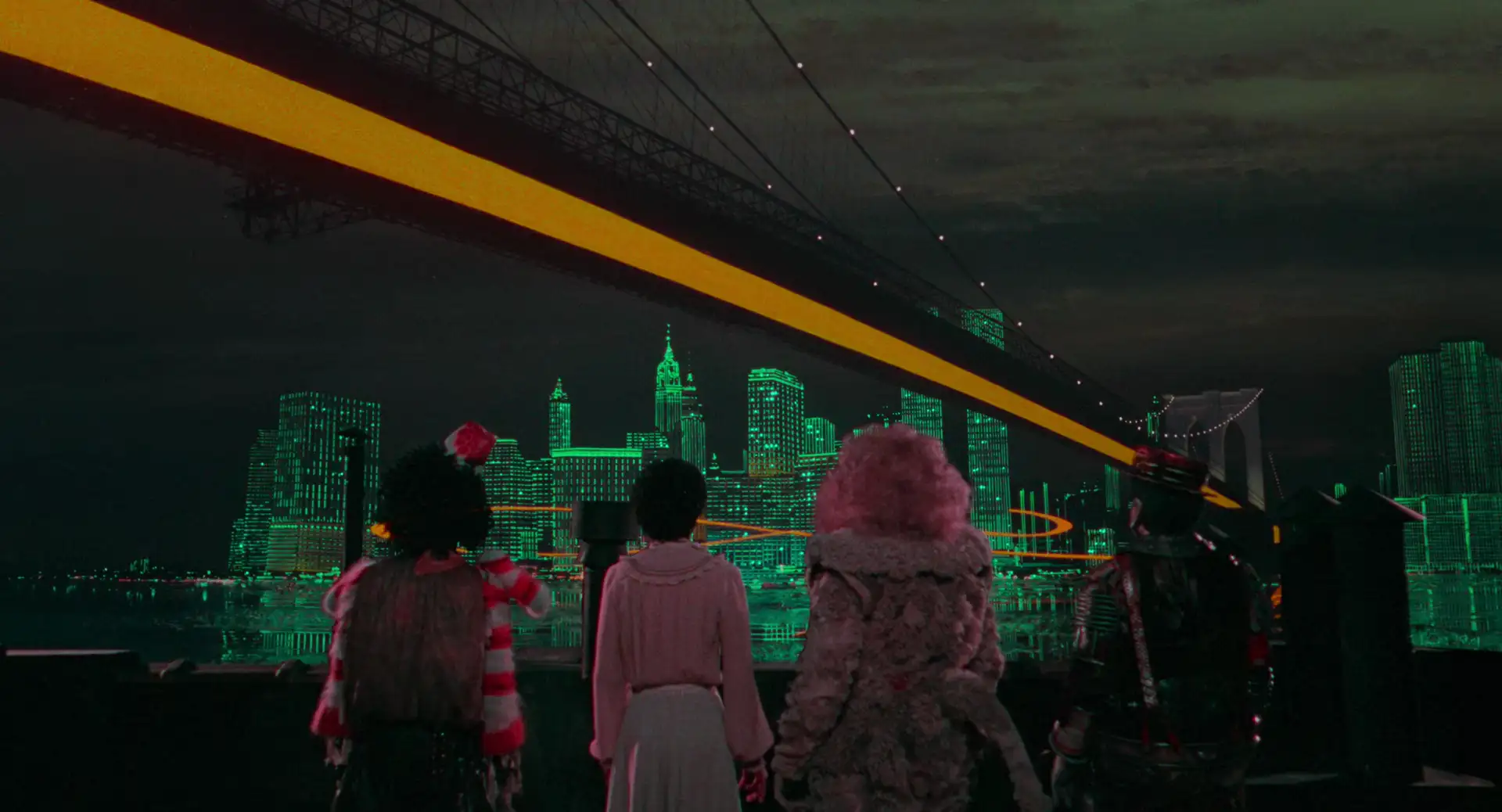 Diana Ross, Michael Jackson, Nipsey Russell and Ted Ross in The Wiz