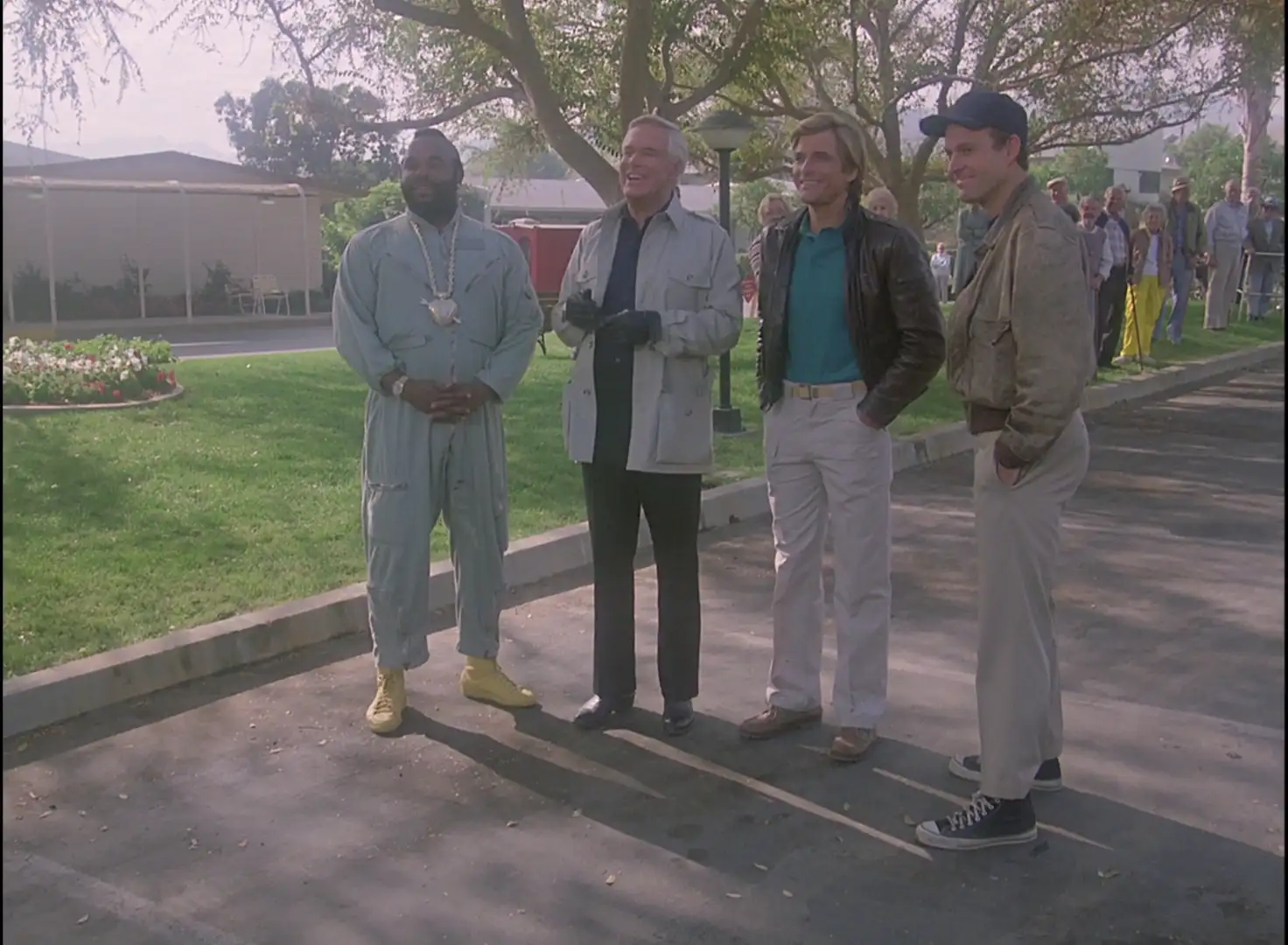The final moment of the episode "The Grey Team"