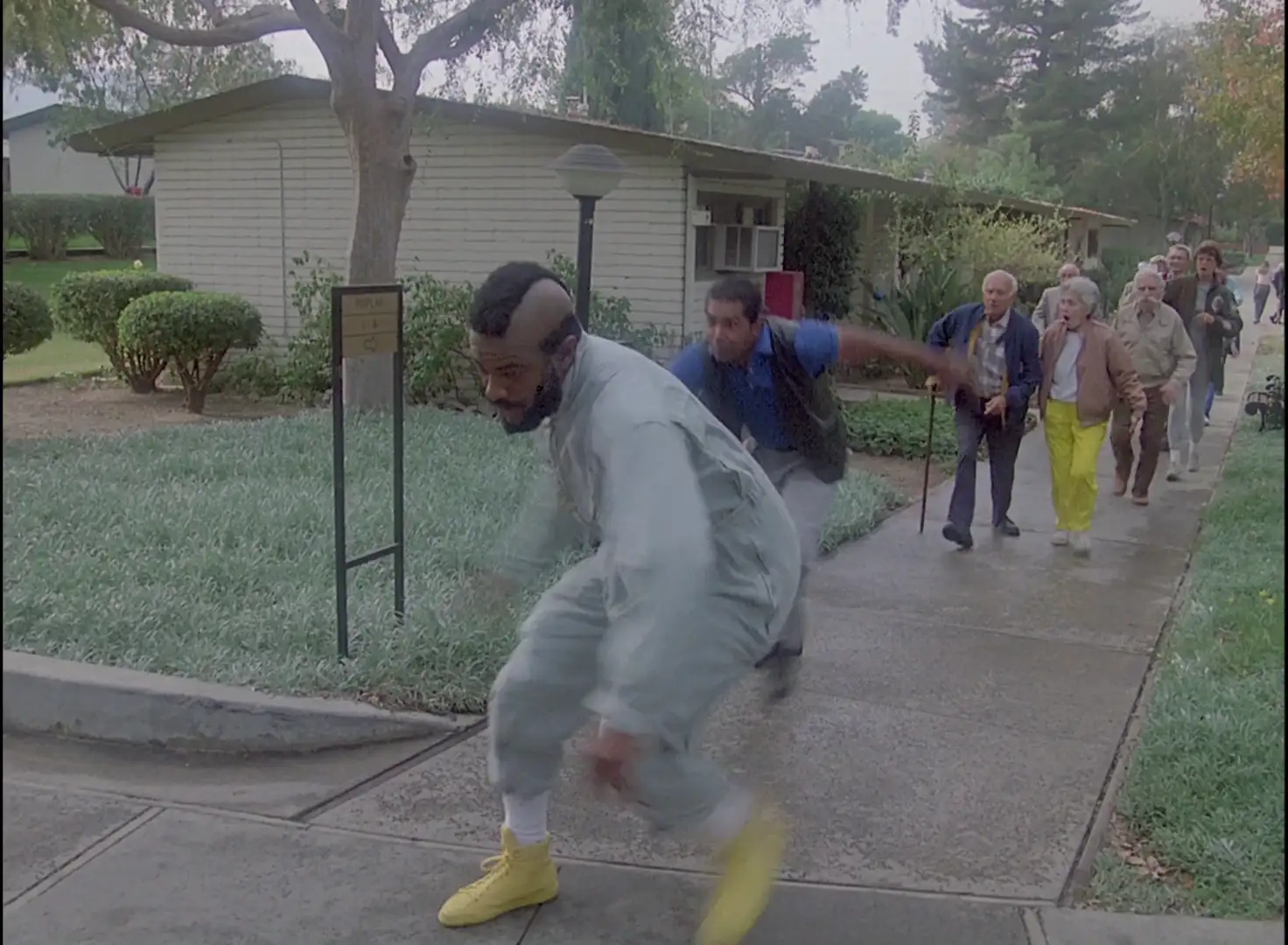 Mr T's stunt double in The A-Team episode "The Grey Team"