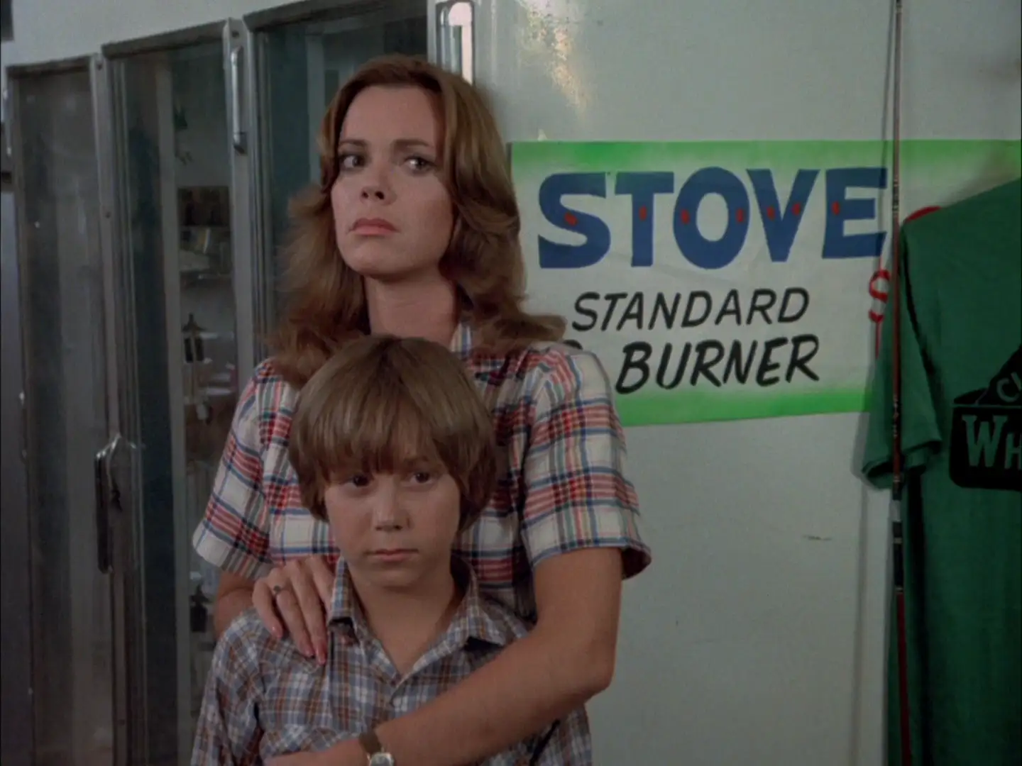 Anne Lockhart and Keith Coogan in Knight Rider: Good Day at White Rock