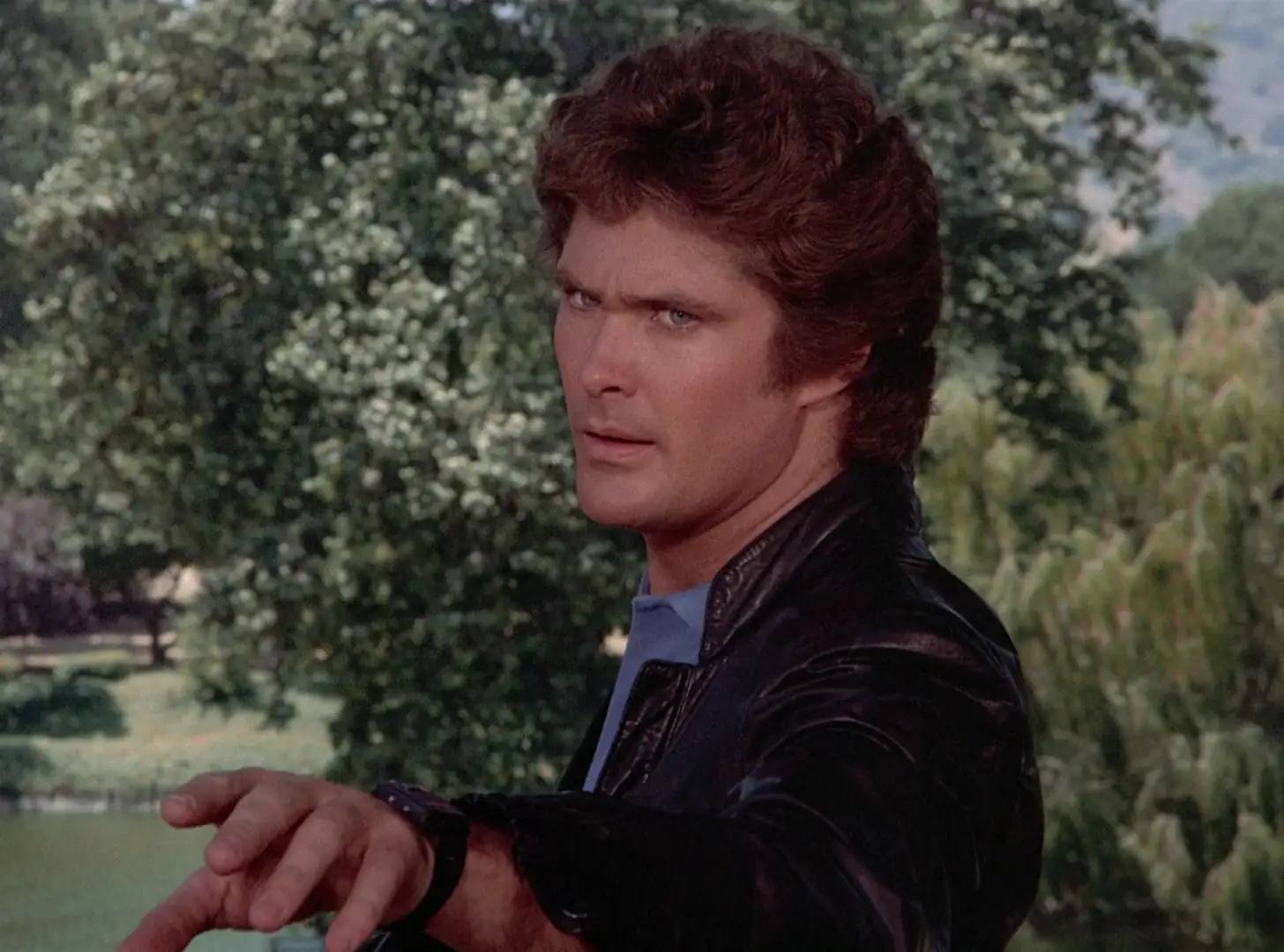 David Hasselhoff in Knight Rider: Inside Out