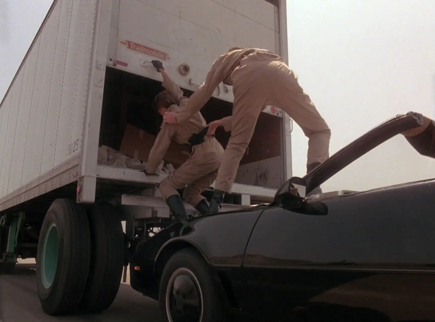 A daring stunt in Knight Rider: Inside Out