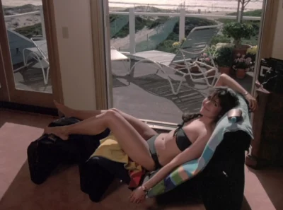 Maria Conchita Alonso in bikini in Knight Rider: Forget me not