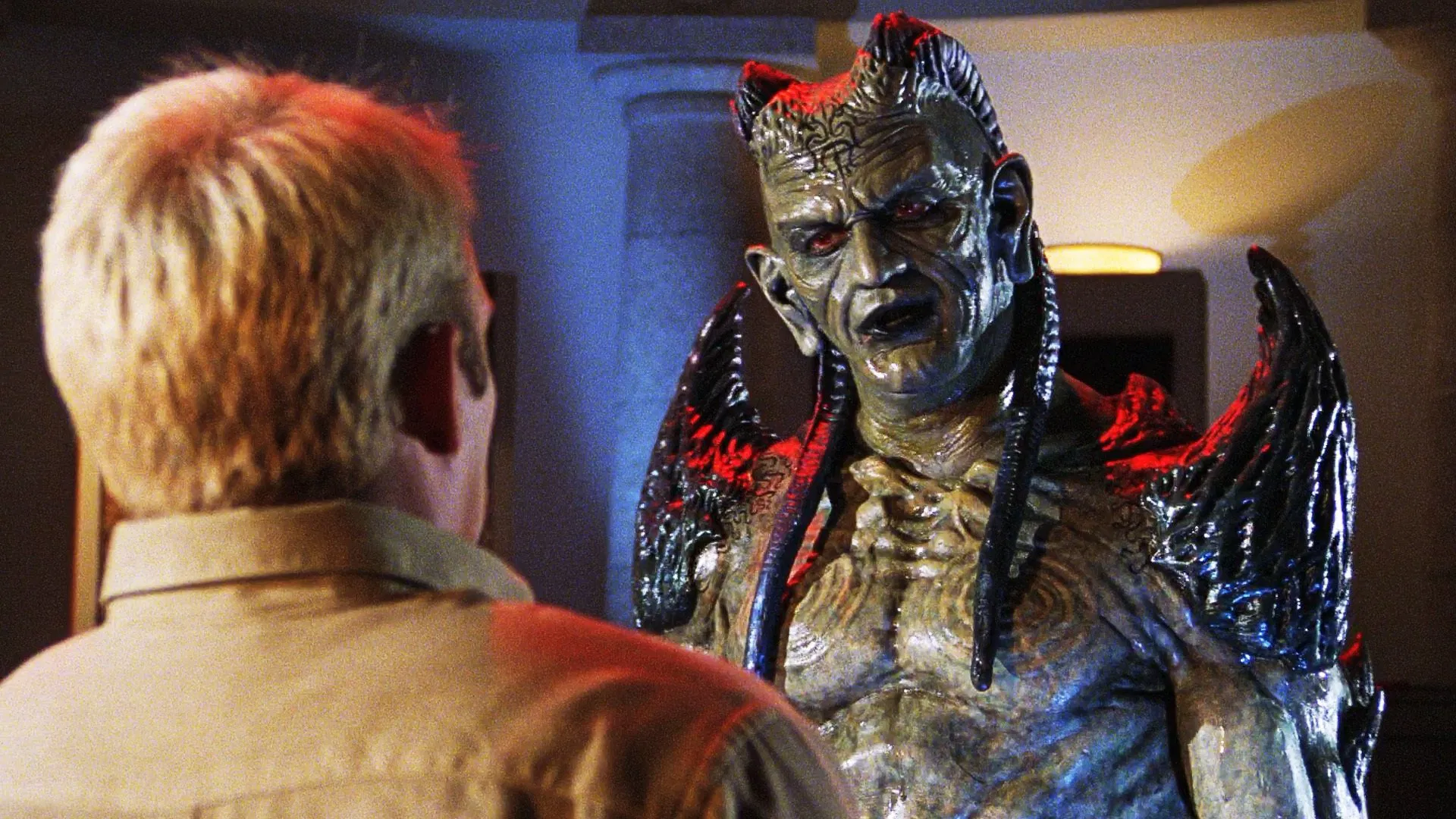 Jason Connery and A.J. Cook in Wishmaster 3: Beyond the Gates of Hell